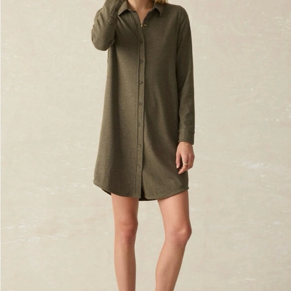 Faherty Legend Sweater Dress (M) - Picture 2 of 2